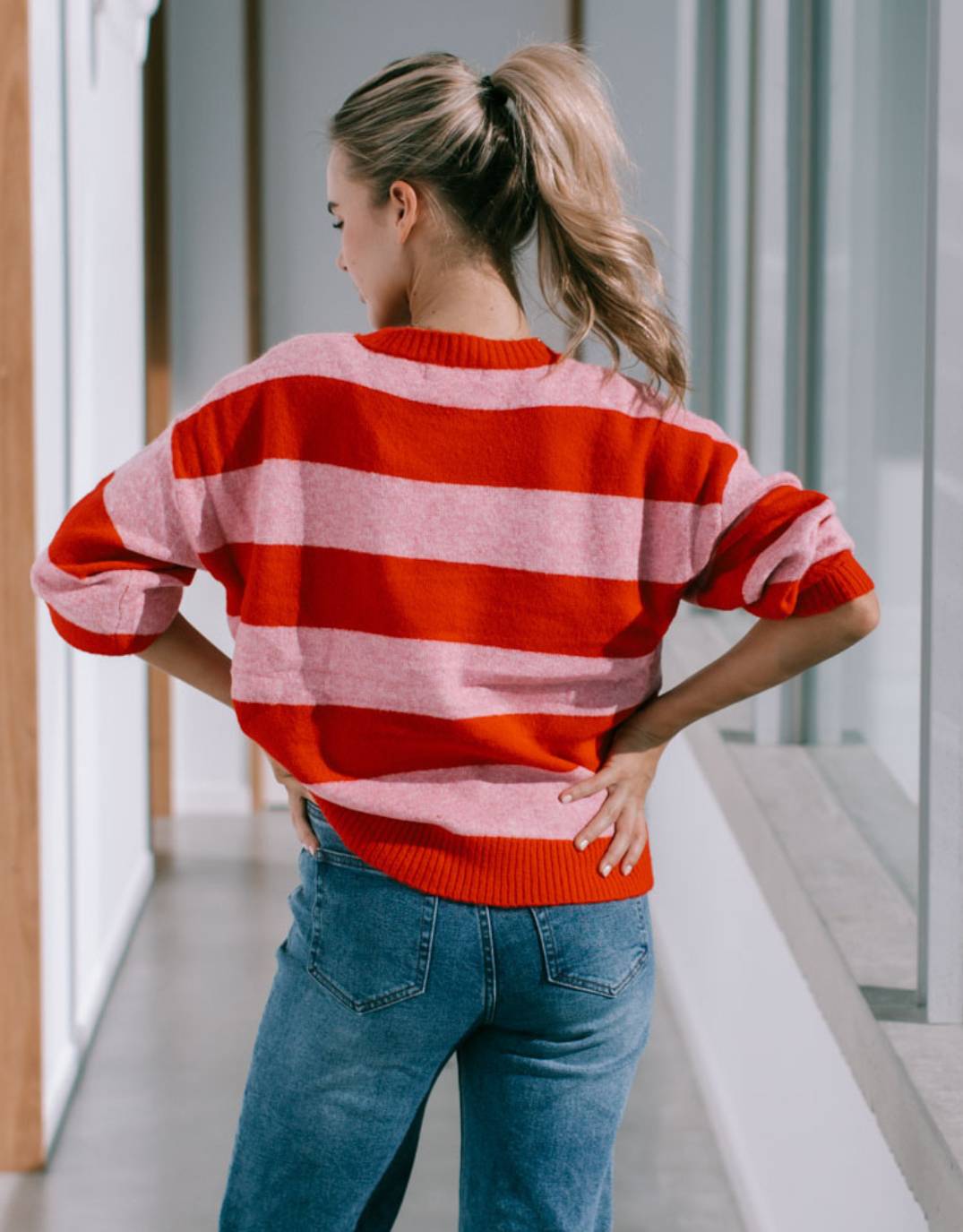 132-fashion-frankie-stripe-knit-red-pink-womens-clothing