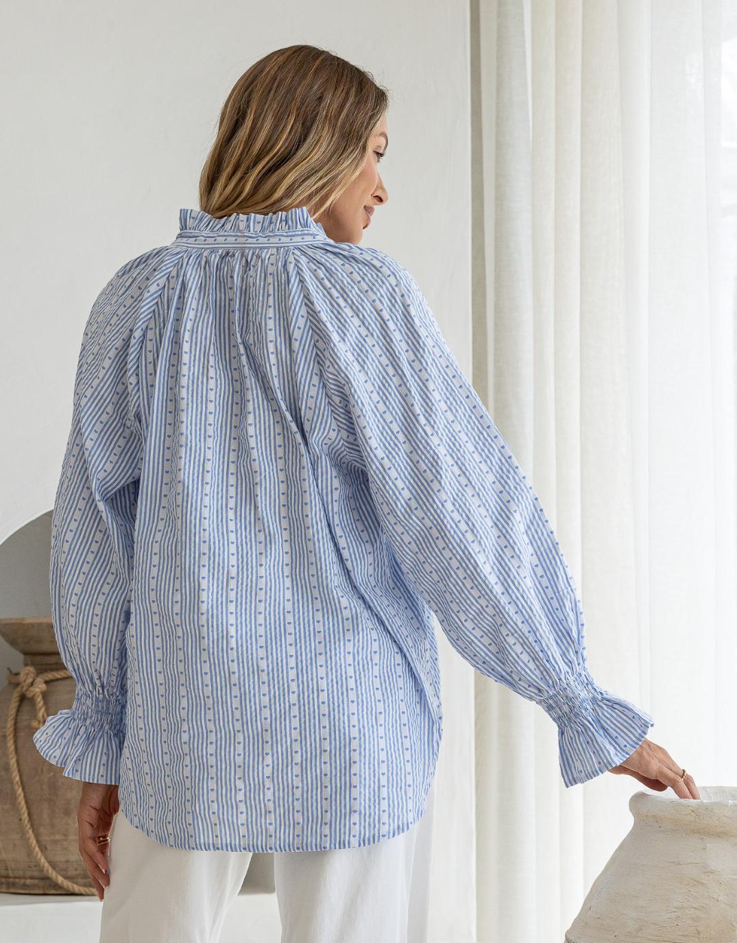 132-fashion-mila-heart-stripe-blouse-powder-blue-white-womens-clothing