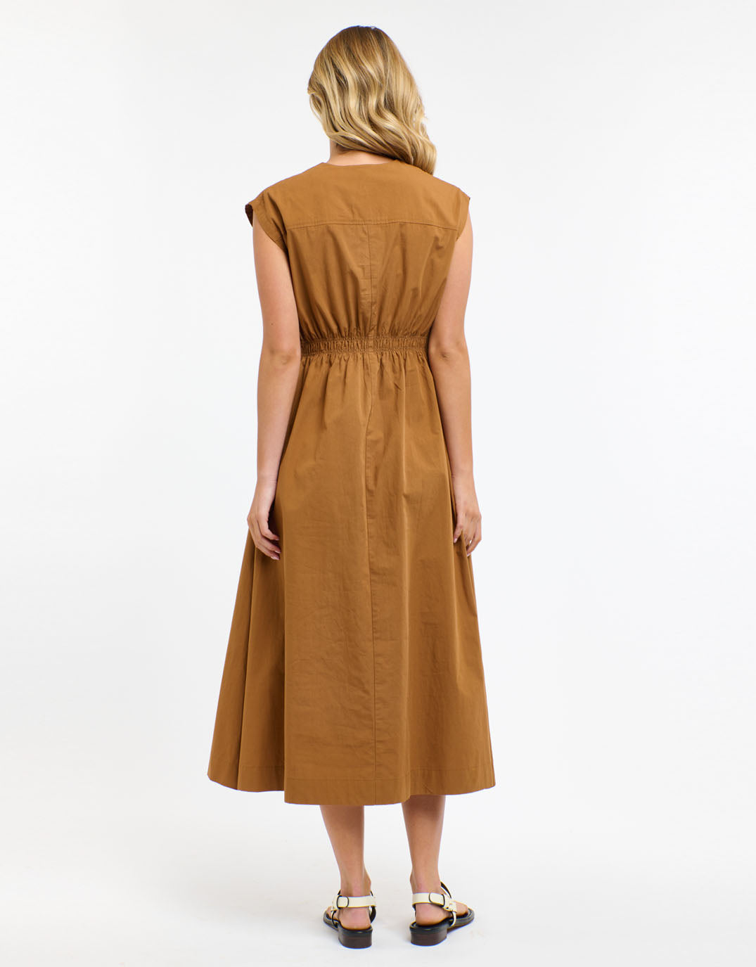 365-days-cooper-cotton-dress-butterscotch-womens-clothing