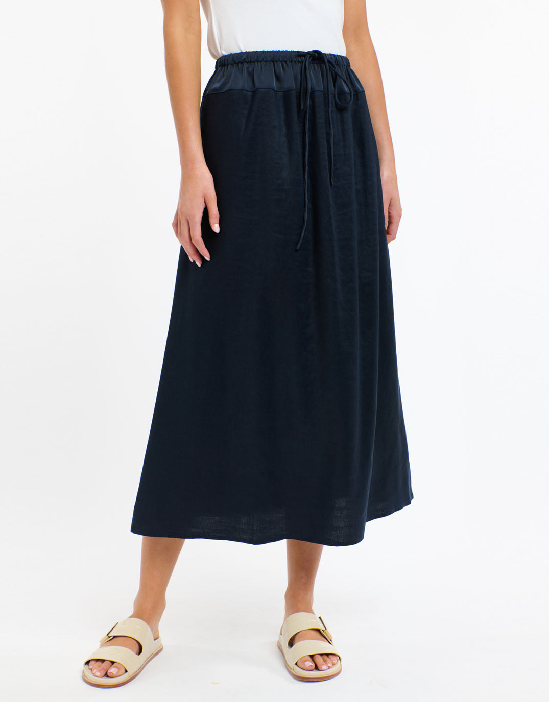 365-days-maison-skirt-navy-womens-clothing