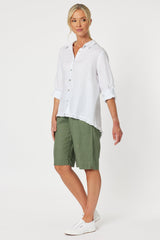 Jersey Waist Short - Khaki