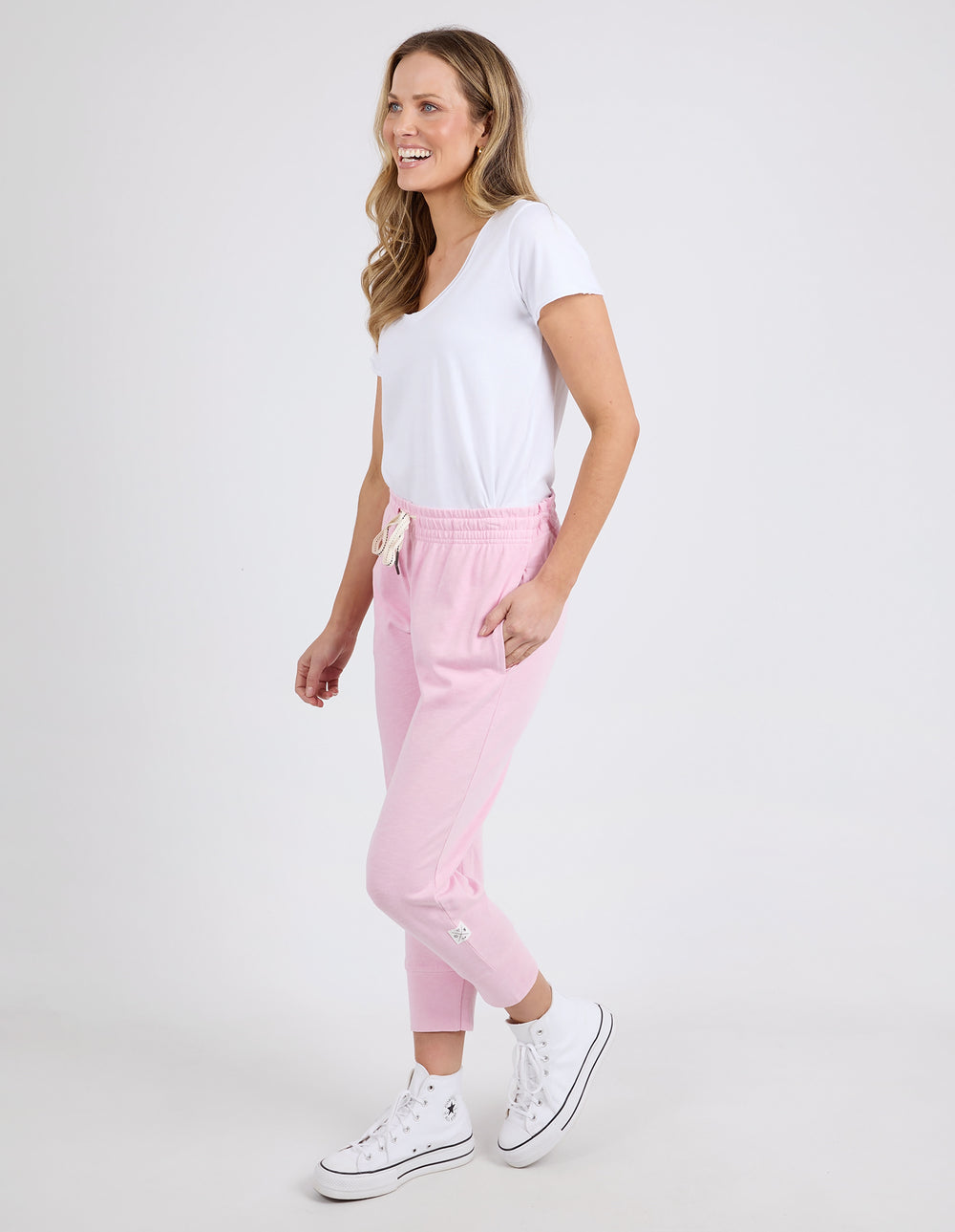 3/4 Brunch Pant - Splendid Pink