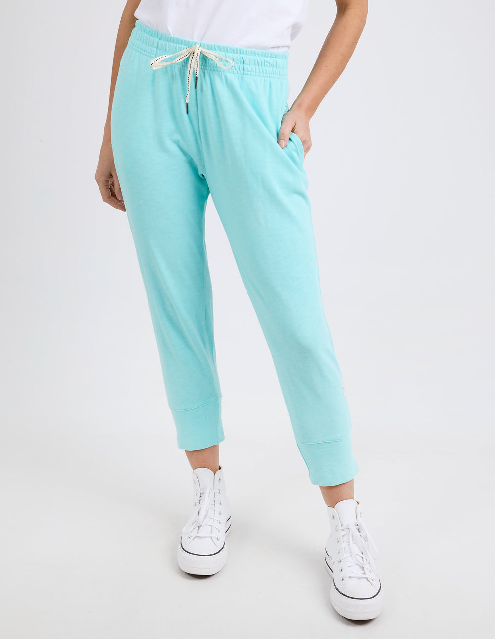 3/4 Brunch Pant - Tonic Blue