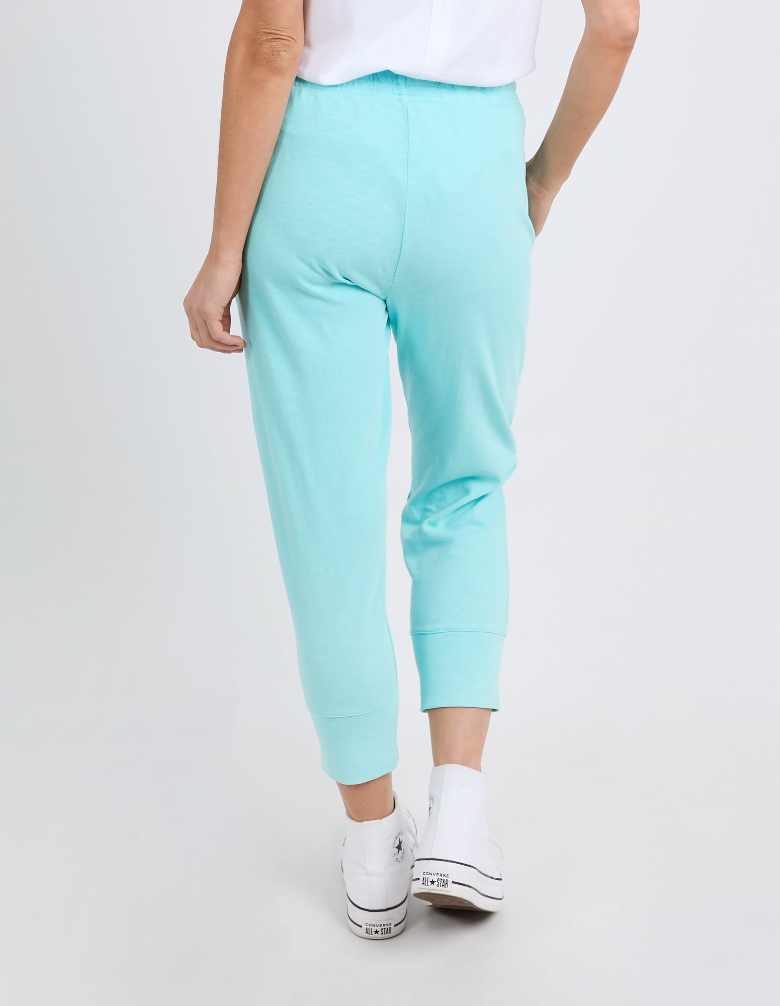 3/4 Brunch Pant - Tonic Blue