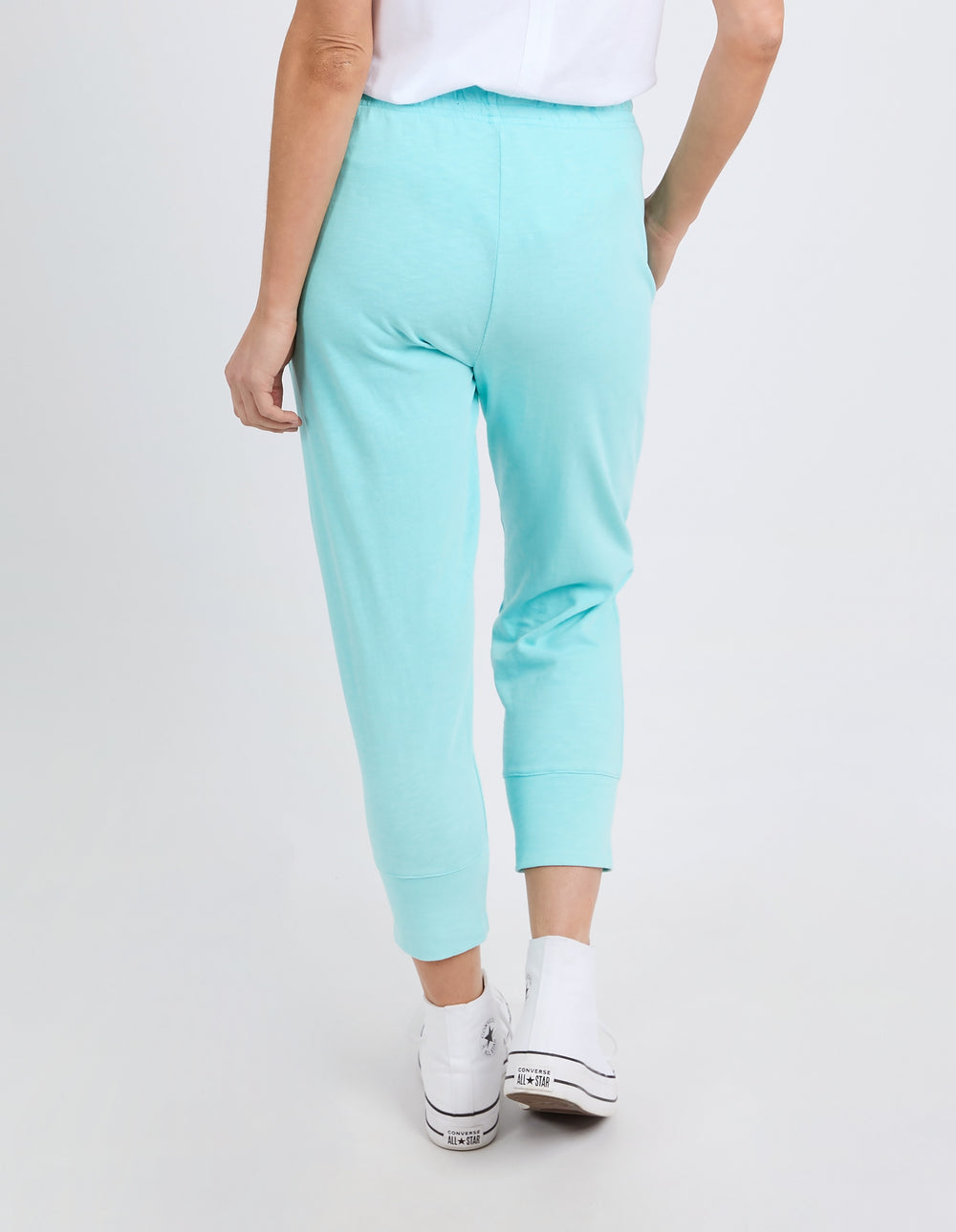 3/4 Brunch Pant - Tonic Blue