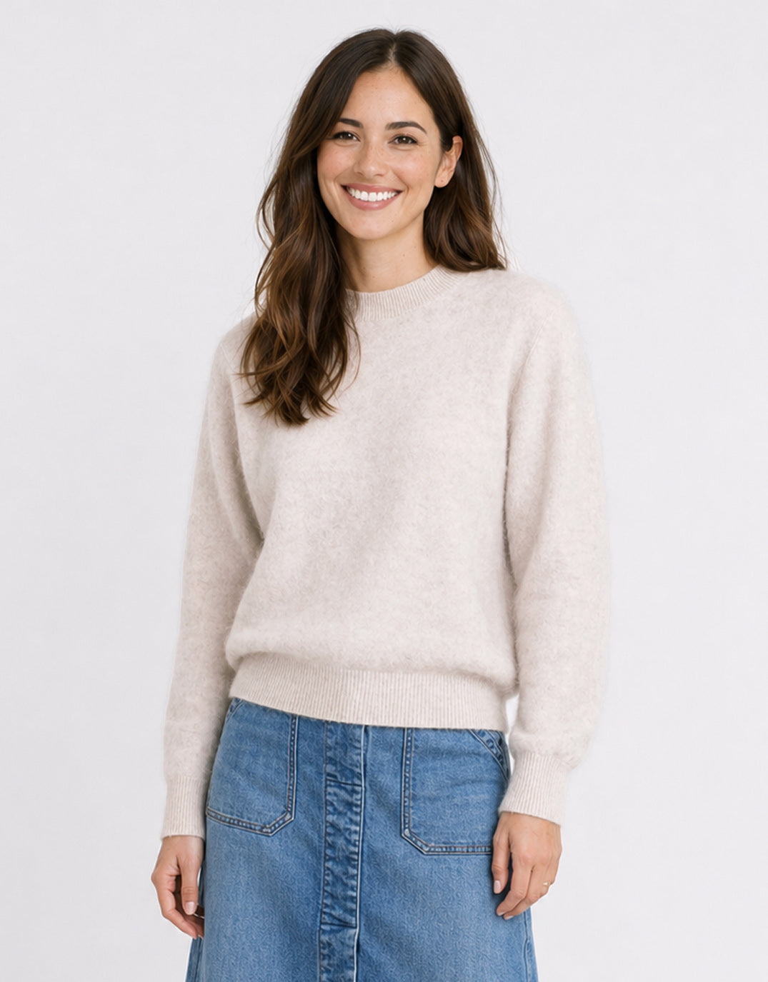Kendell Crew Knit - Natural