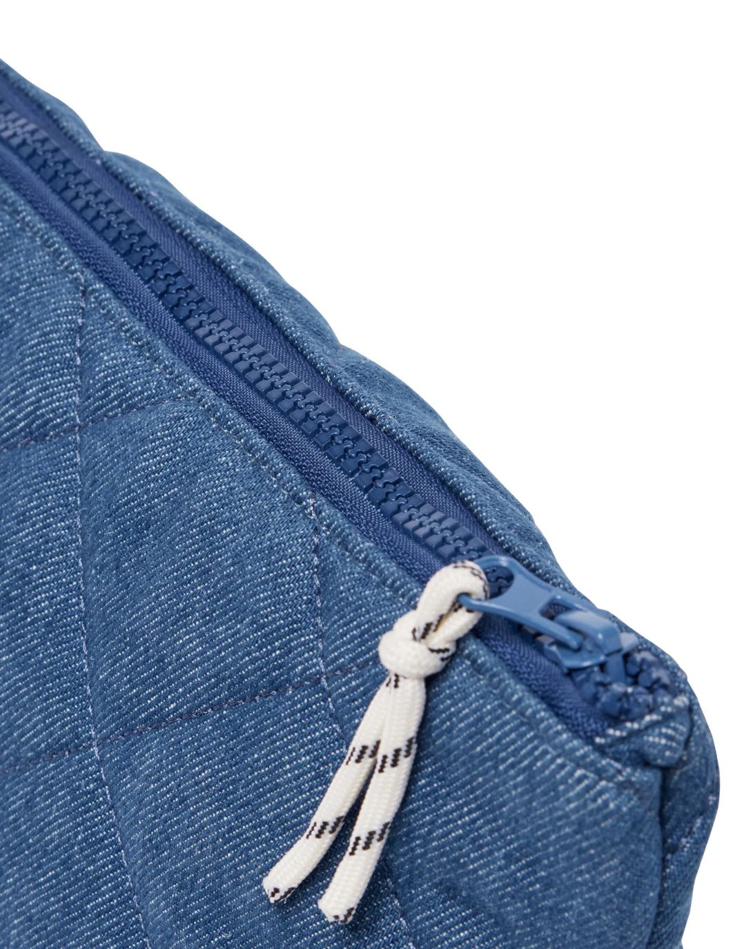 Cos Base Denim Pouch - Indigo