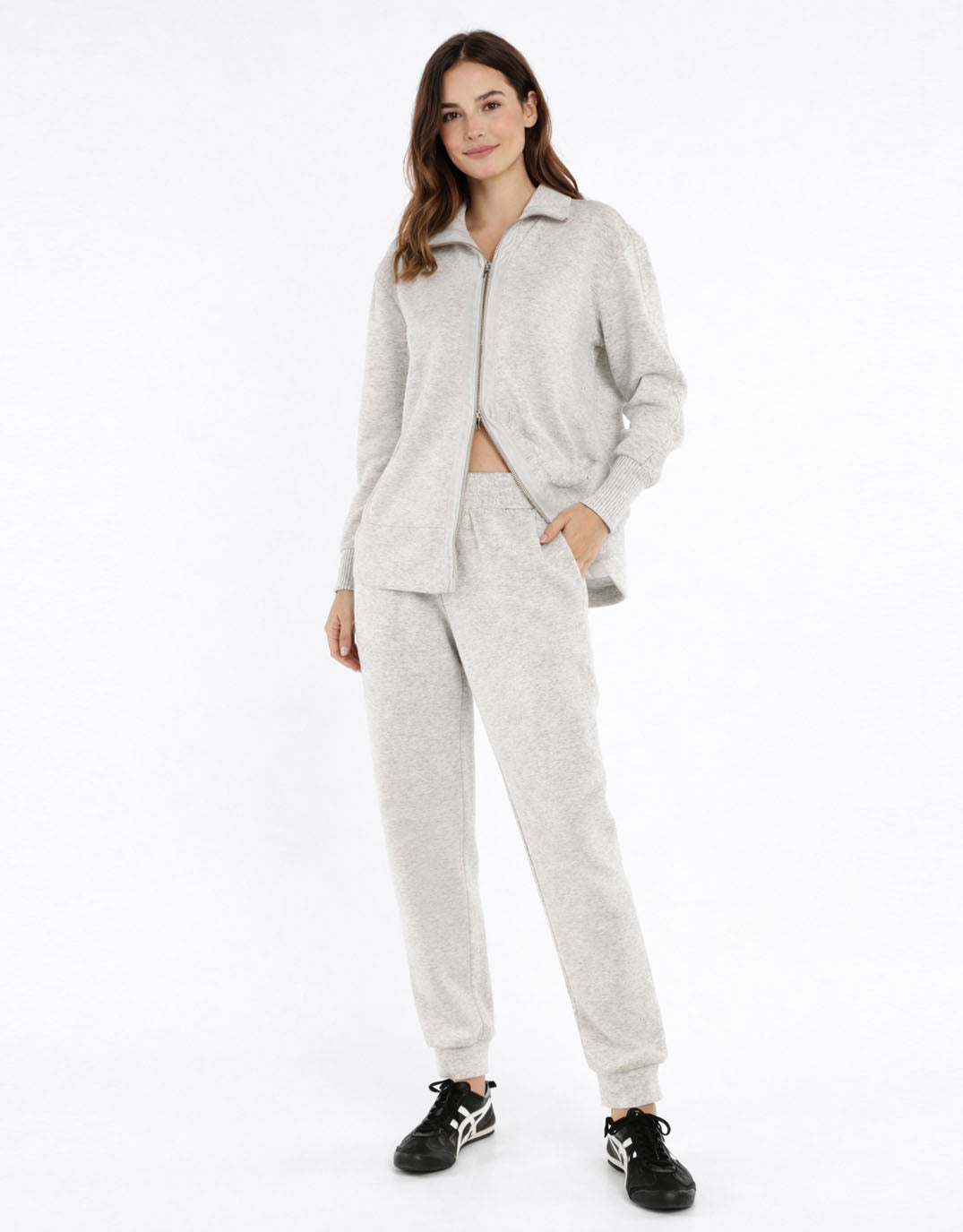 Sabina Sweatshirt - Grey Marle