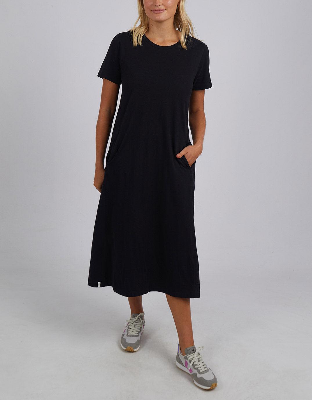 Adira Dress - Black - paulaglazebrook