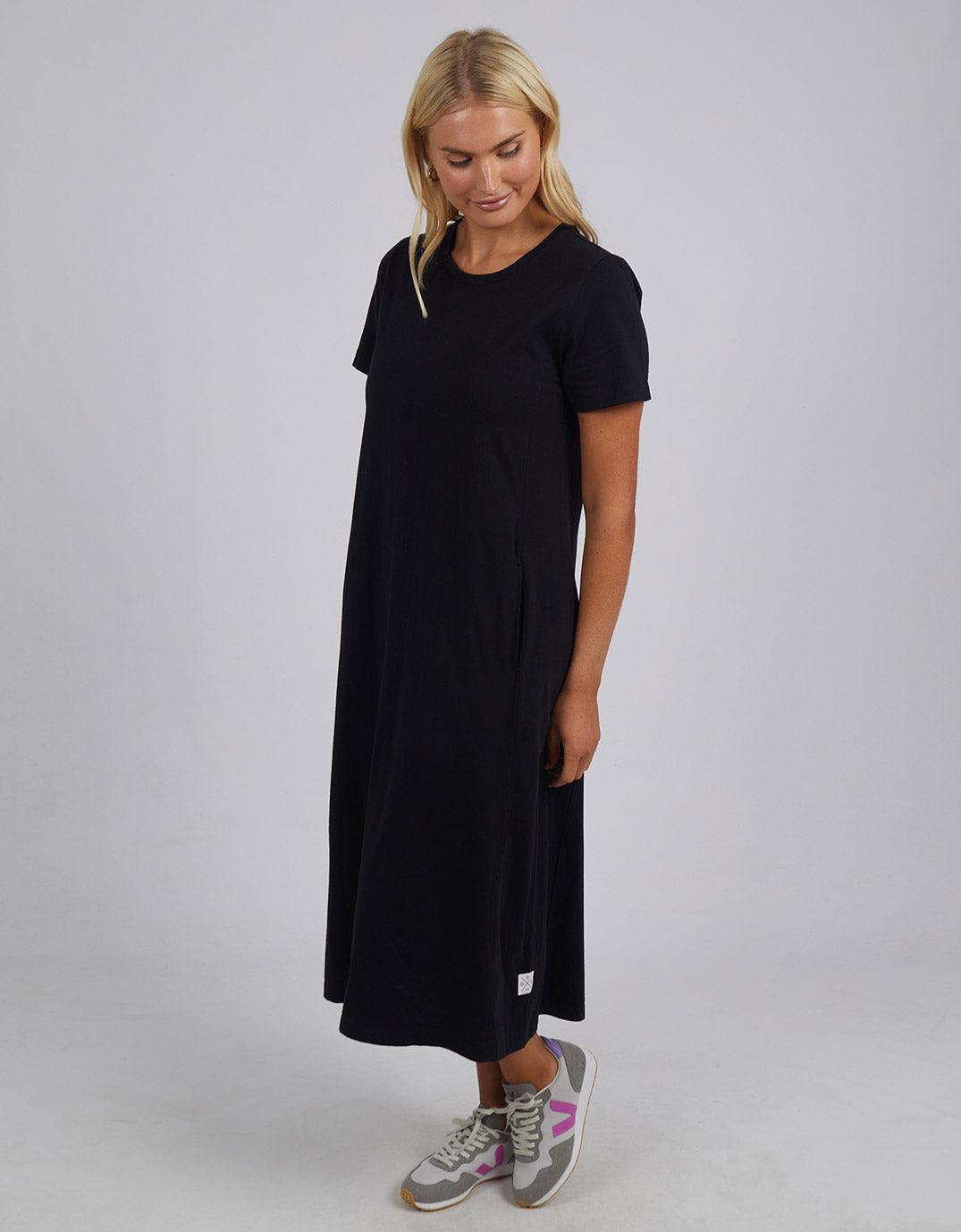 Adira Dress - Black - paulaglazebrook