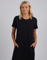 Adira Dress - Black - paulaglazebrook