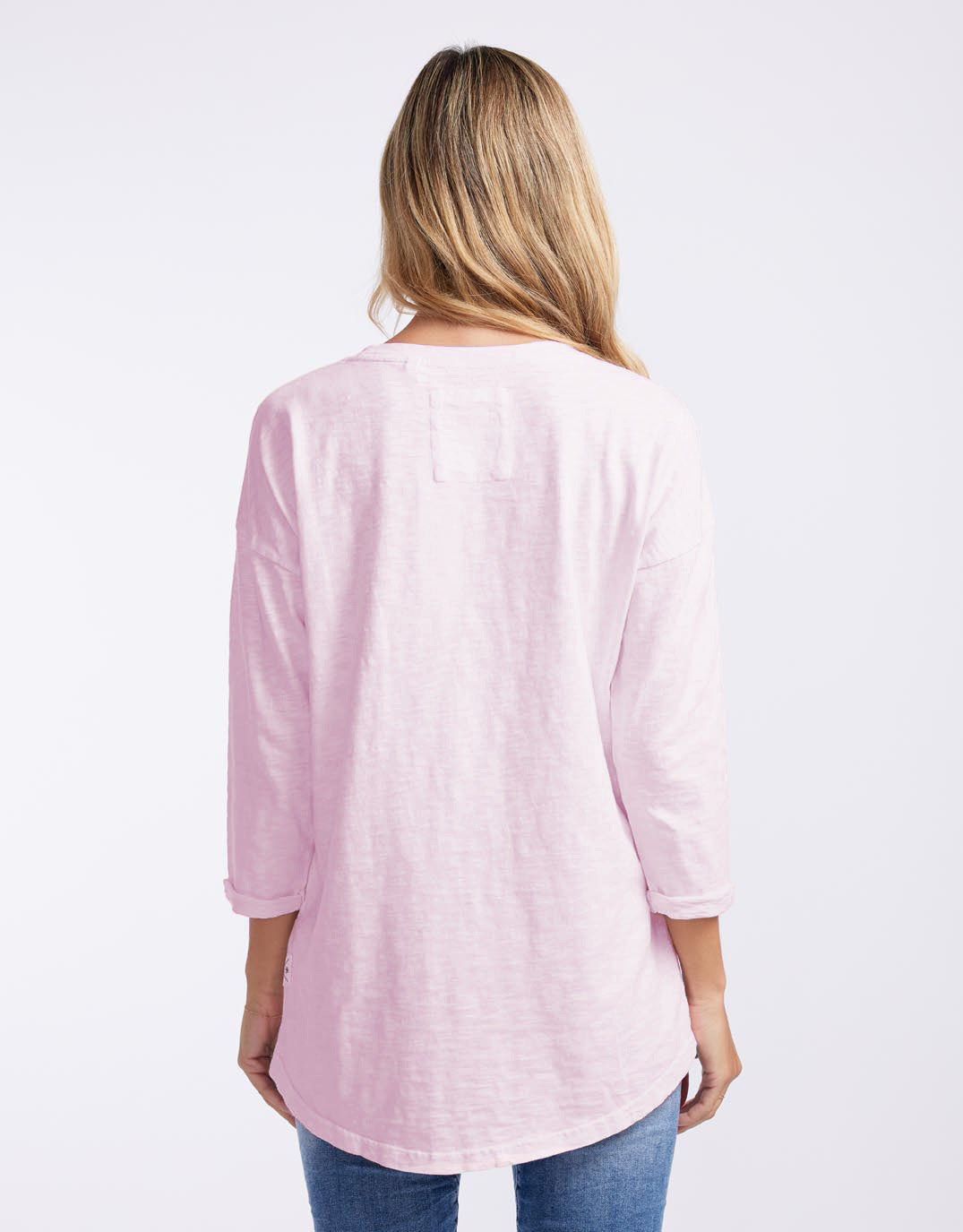 elm-annie-3-4-sleeve-tee-pink-lady-womens-clothing