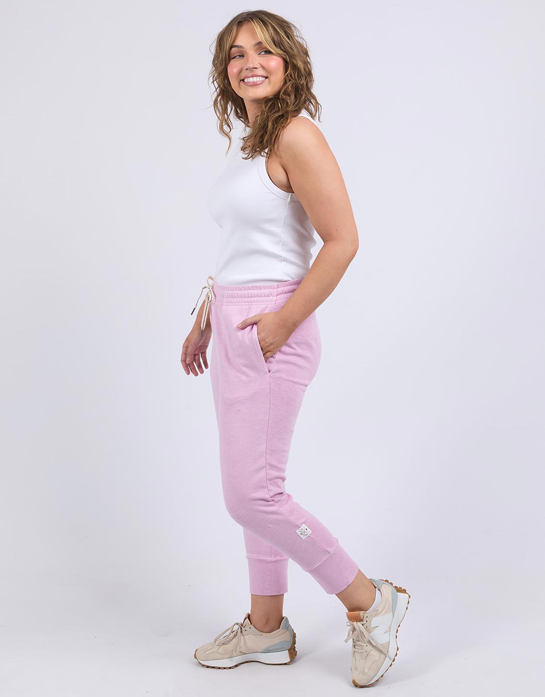 3/4 Brunch Pants - Dusk Pink