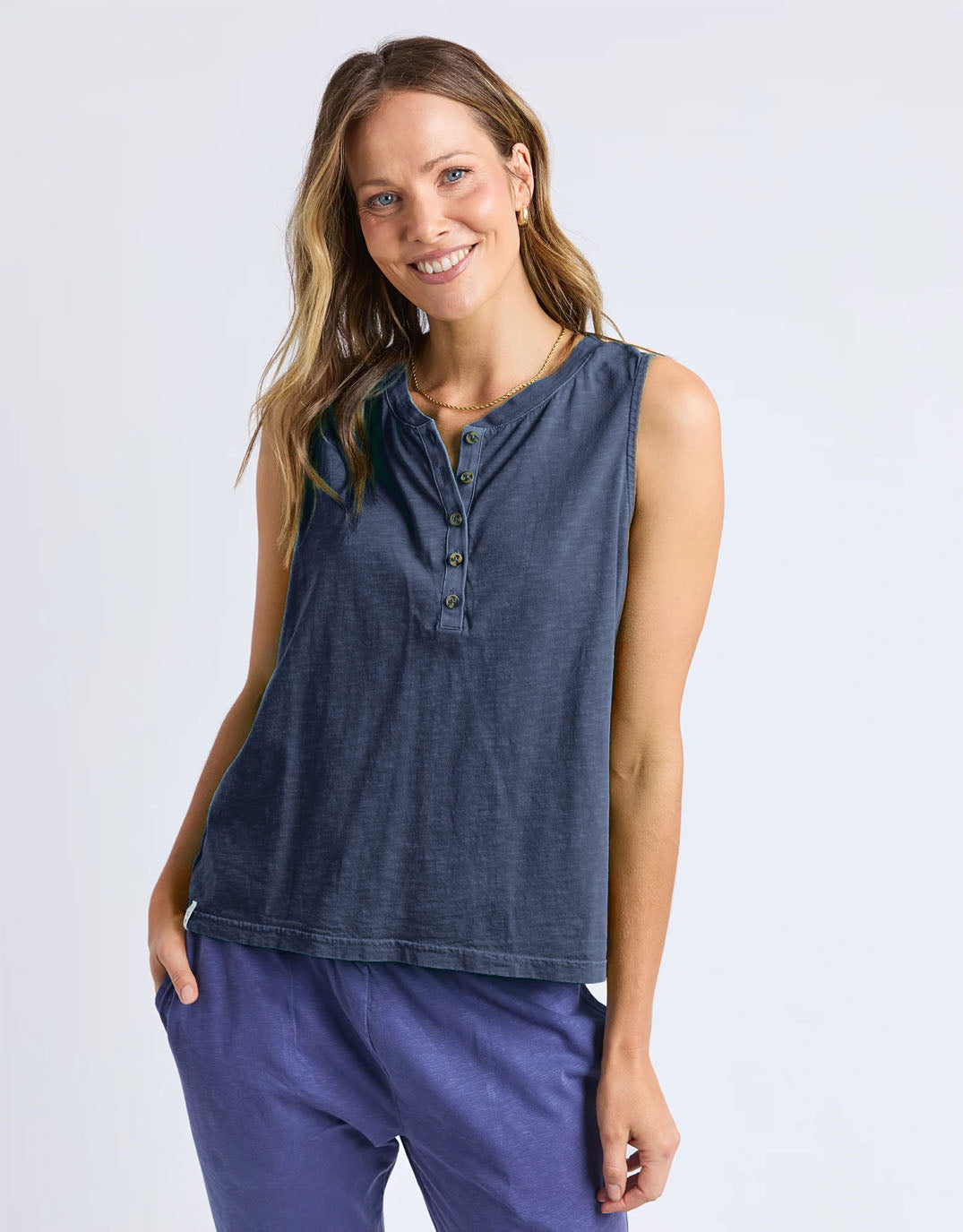 Elysian Tank - Navy