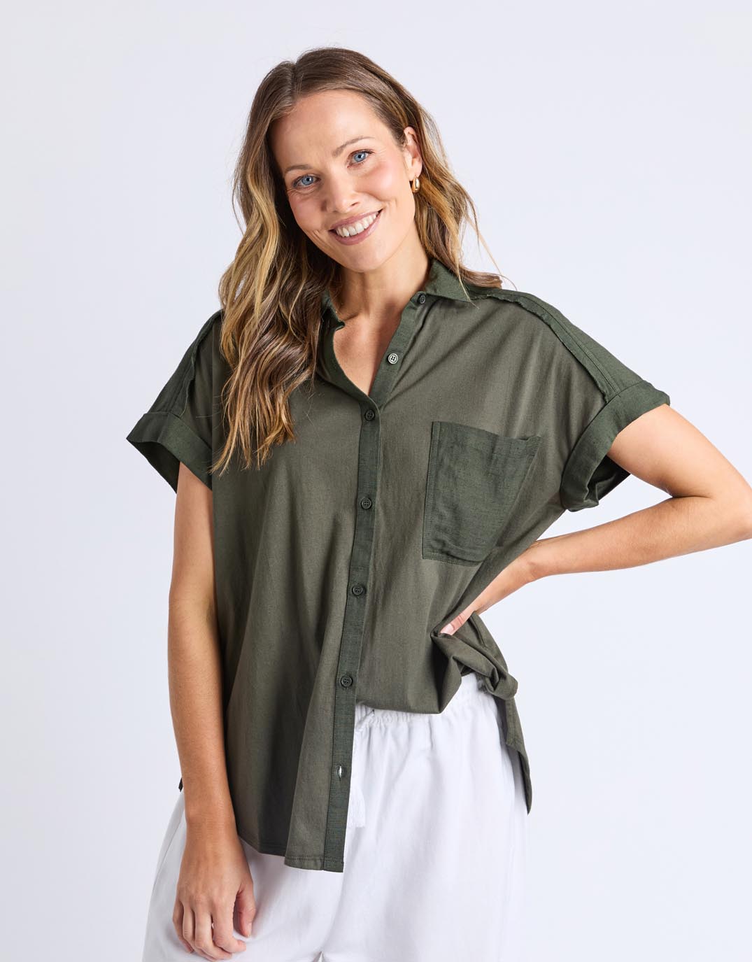 elm-locket-shirt-khaki-womens-clothing