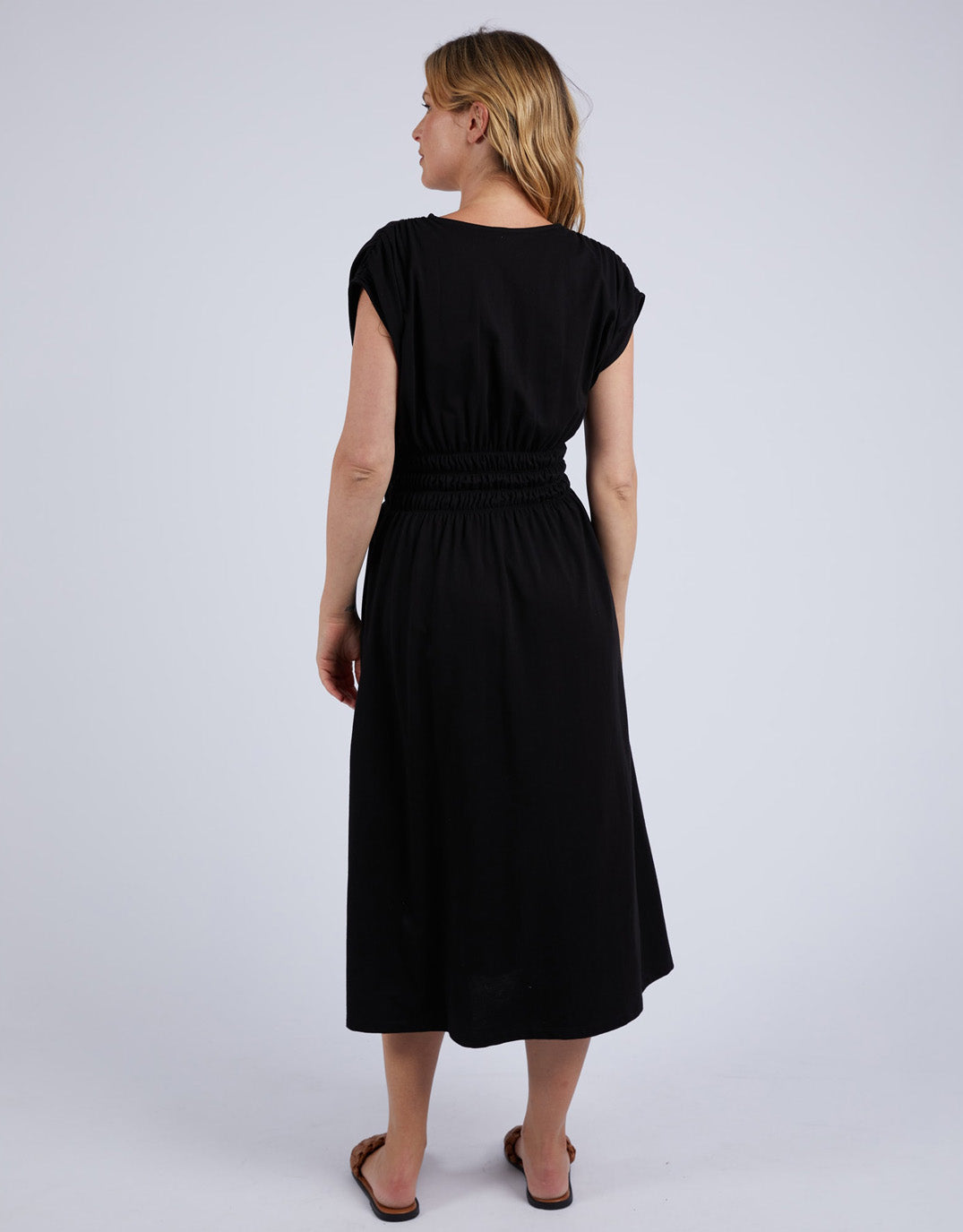 elm-nelle-midi-dress-black-womens-clothing