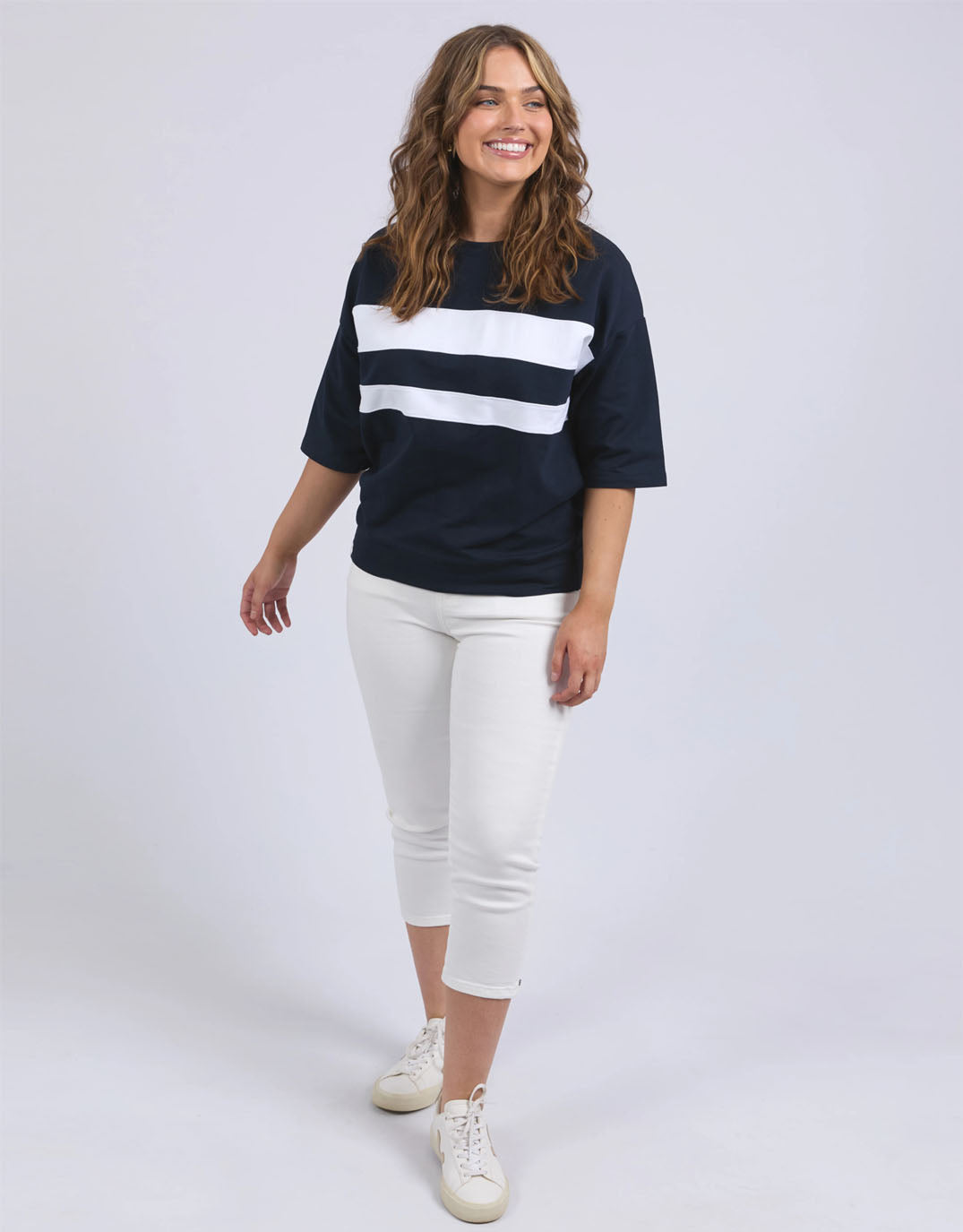 elm-nico-sweat-navy-with-white-panels-womens-clothing