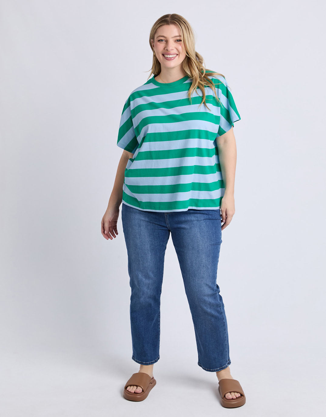 elm-poet-tee-green-blue-stripe-womens-clothing