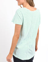 elm-remi-stripe-vee-tee-white-green-stripe-womens-clothing