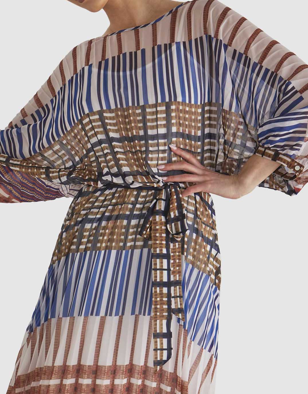 fate-becker-rays-dress-check-womens-clothing