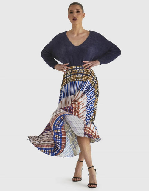 fate-becker-rays-skirt-check-womens-clothing