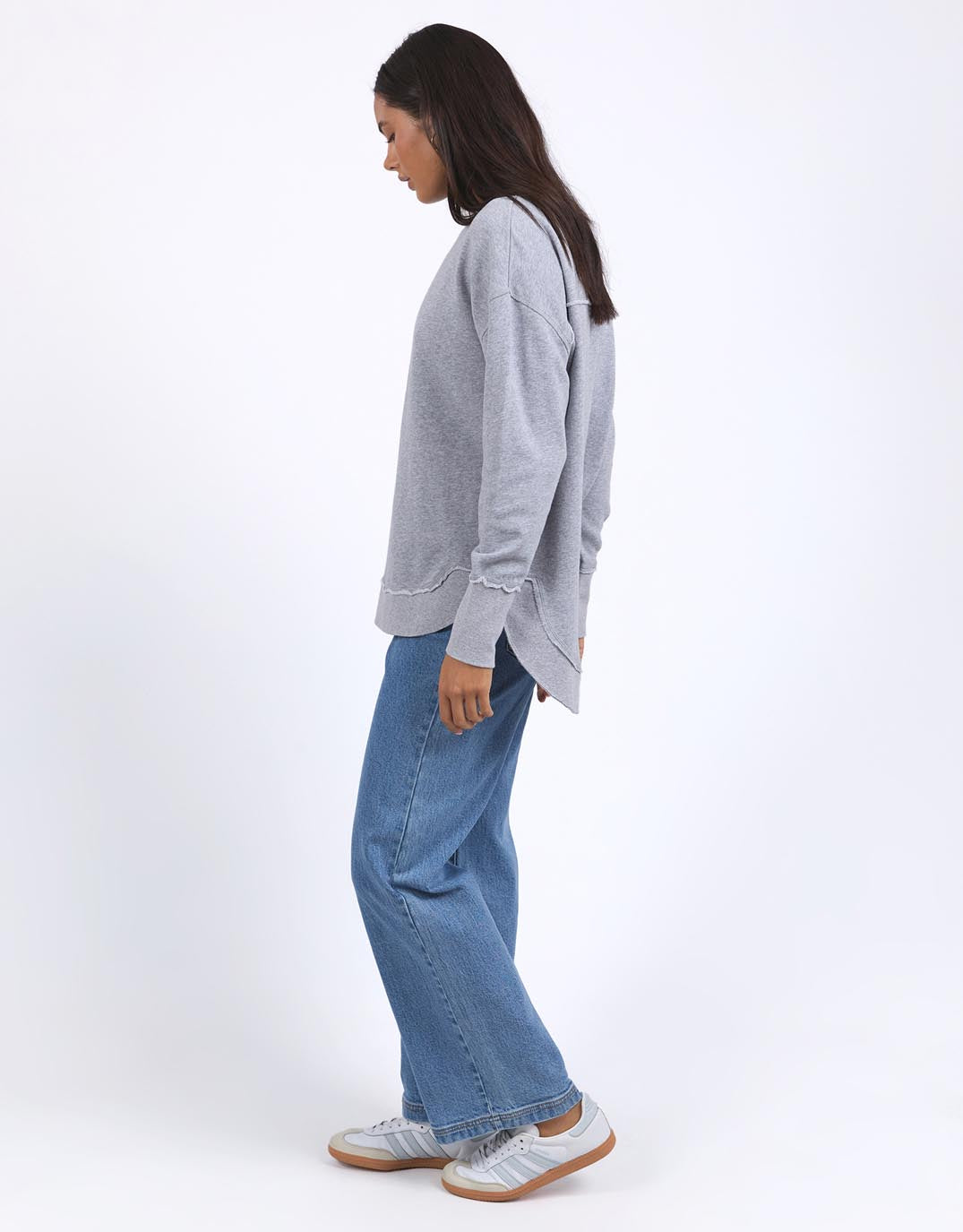 foxwood-delilah-crew-grey-marle-womens-clothing