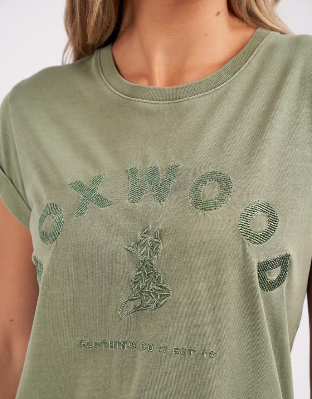 foxwood-effortless-tee-fern-green-womens-clothing