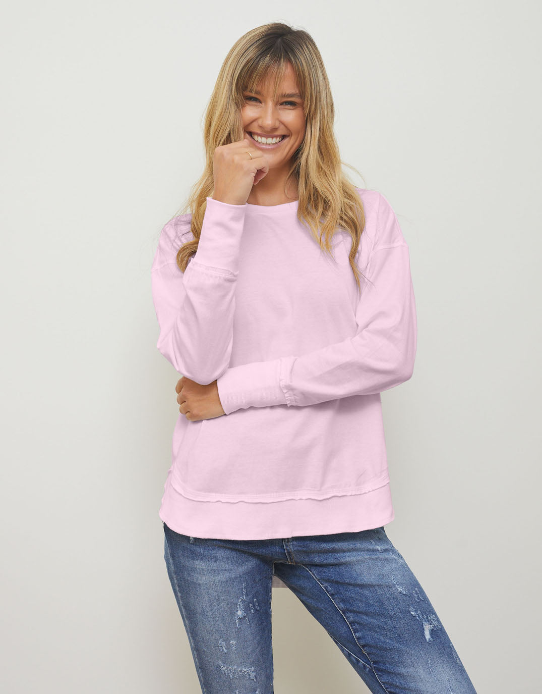 foxwood-farrah-long-sleeve-blossom-pink-womens-clothing