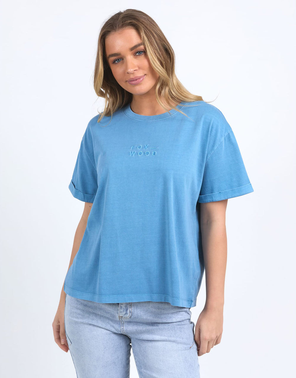 foxwood-huntleigh-oversized-tee-azure-blue-womens-clothing