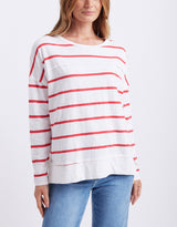 foxwood-jayne-stripe-throw-on-top-white-cayenne-stripe-womens-clothing