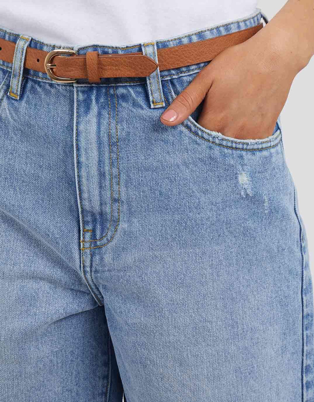 Foxwood - Millie Short - Vintage Blue - White & Co Living Shorts
