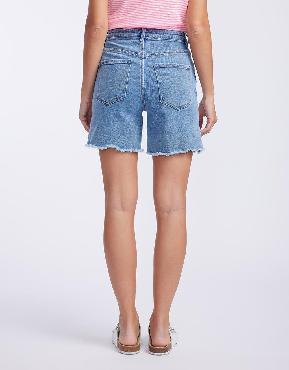 Foxwood - Millie Short - Vintage Blue - White & Co Living Shorts
