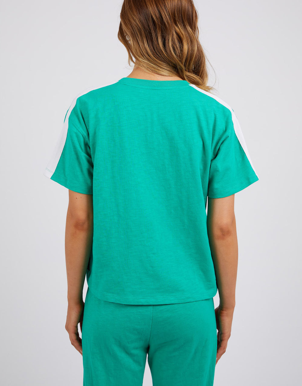 foxwood-power-tee-bright-green-womens-clothing