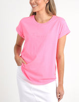 foxwood-signature-tee-neon-rose-womens-clothing