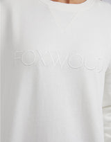 Foxwood - Simplified Crew - Ecru - paulaglazebrook Jumpers