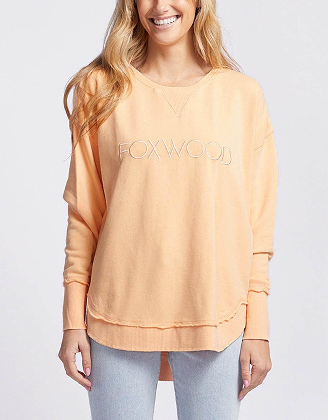 Foxwood - Simplified Crew - Melon - paulaglazebrook Jumpers