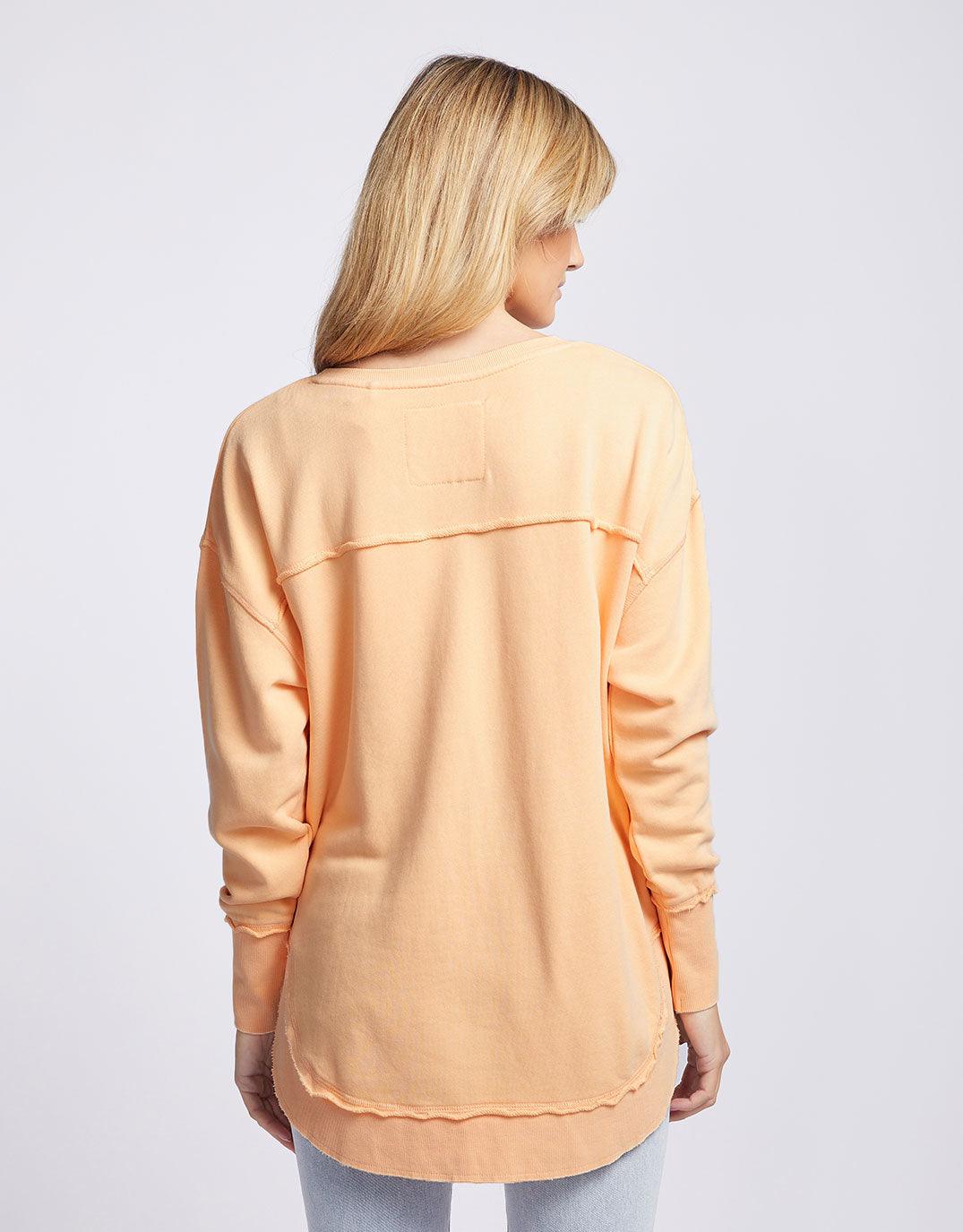 Foxwood - Simplified Crew - Melon - paulaglazebrook Jumpers