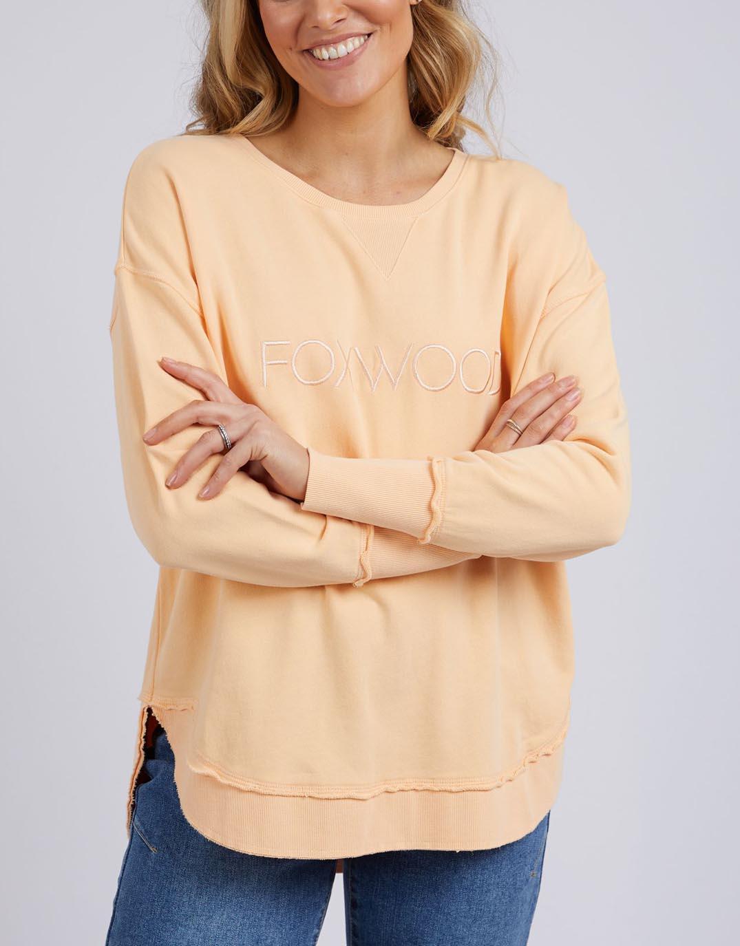 Foxwood - Simplified Crew - Melon - paulaglazebrook Jumpers