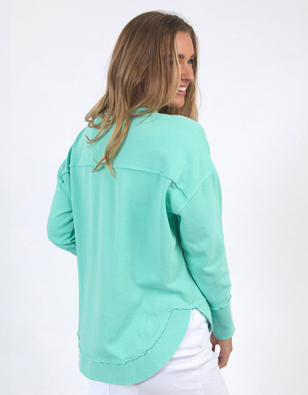 foxwood-simplified-crew-neon-mint-womens-clothing