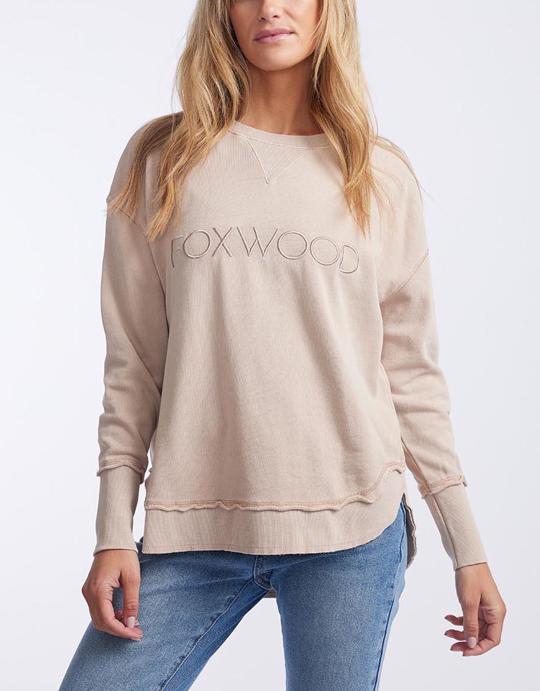 Foxwood - Simplified Crew - Oatmeal - paulaglazebrook Jumpers