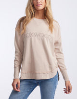 Foxwood - Simplified Crew - Oatmeal - paulaglazebrook Jumpers