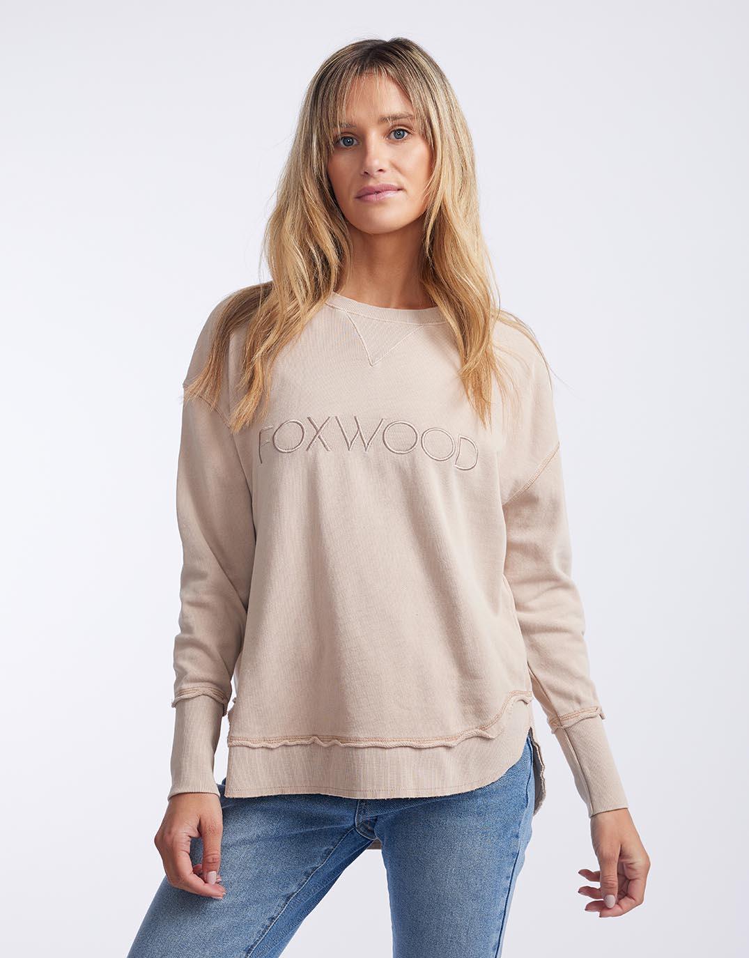 Foxwood - Simplified Crew - Oatmeal - paulaglazebrook Jumpers