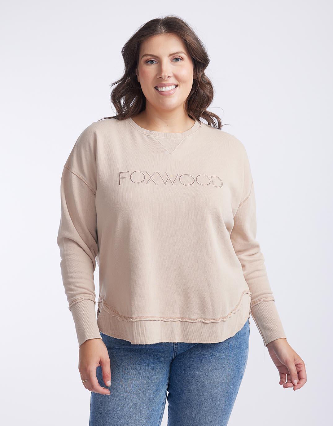 Foxwood - Simplified Crew - Oatmeal - paulaglazebrook Jumpers