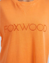 Foxwood - Simplified Crew - Orange - paulaglazebrook Jumpers