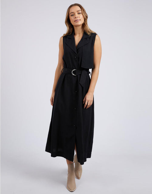 Foxwood - Sukie Dress - Black - paulaglazebrook Dresses