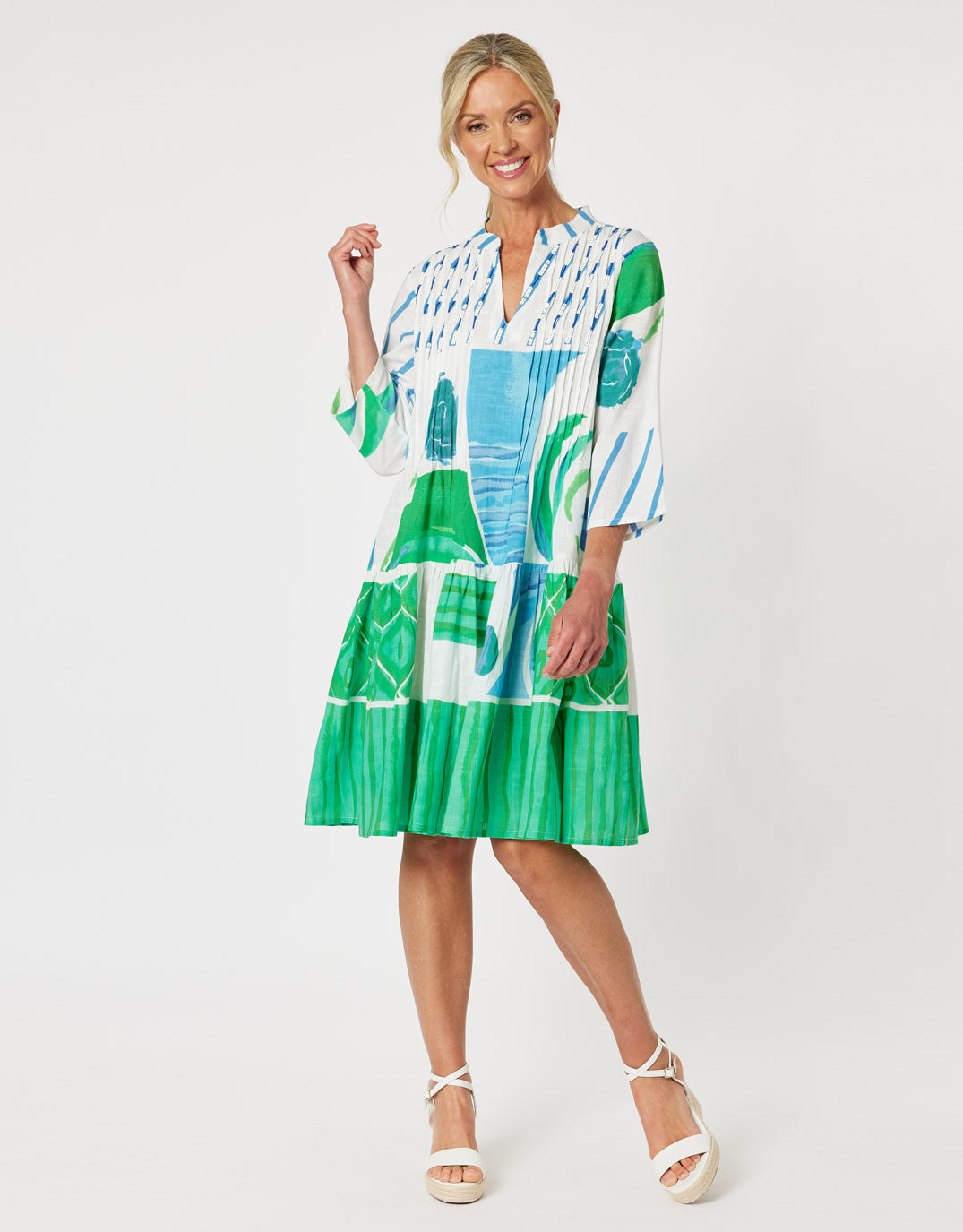 gordon-smith-beach-side-dress-green-blue-womens-clothing