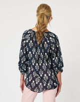 gordon-smith-houston-cotton-top-navy-womens-clothing