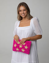 Holiday - 7 Star Clutch - Pink - paulaglazebrook Accessories