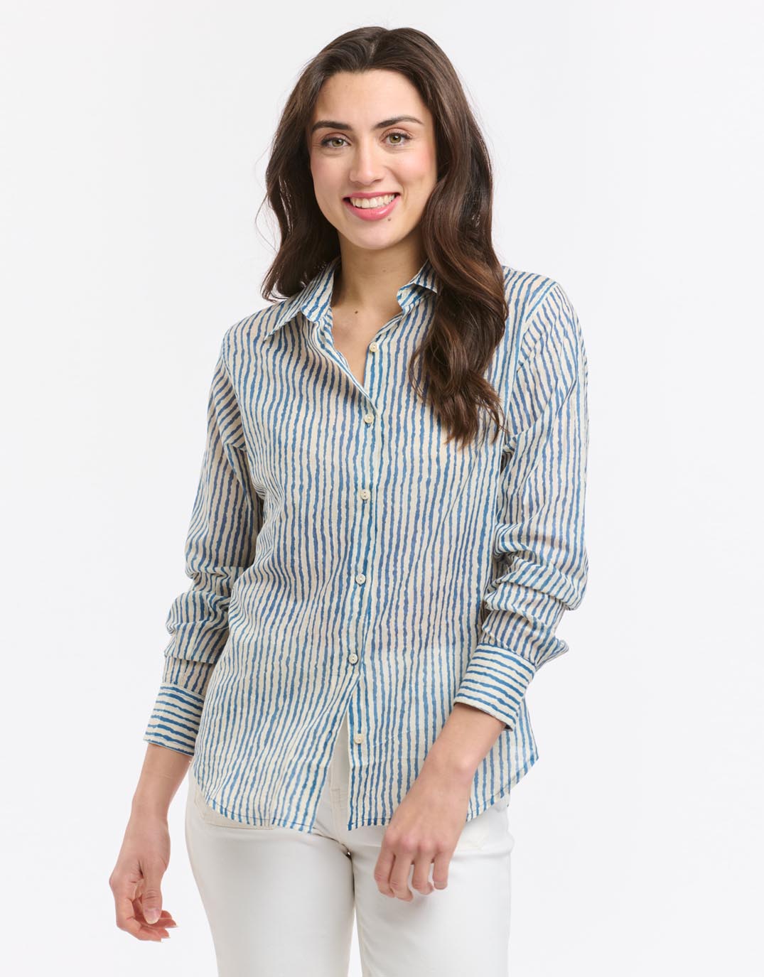 italian-star-collins-shirt-blue-stripe-womens-clothing