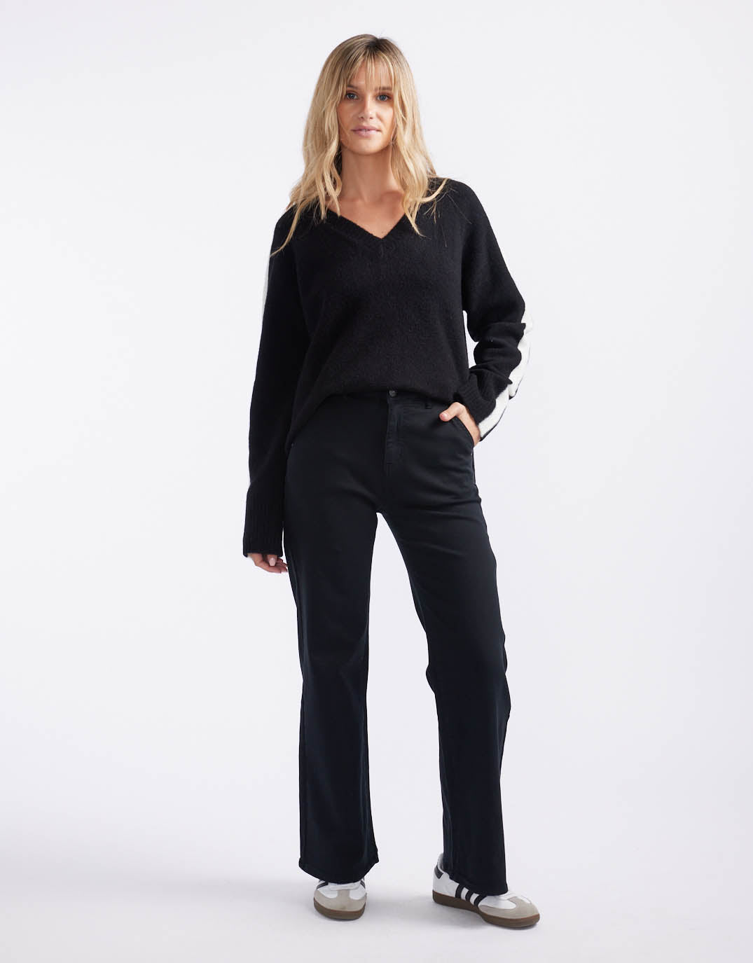 italian-star-shirley-jeans-black-womens-clothing